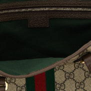 Gucci Brown Polyethylene Tote Bag