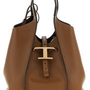 Tod's Brown Calfskin Handbag