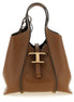 Tod's Brown Calfskin Handbag