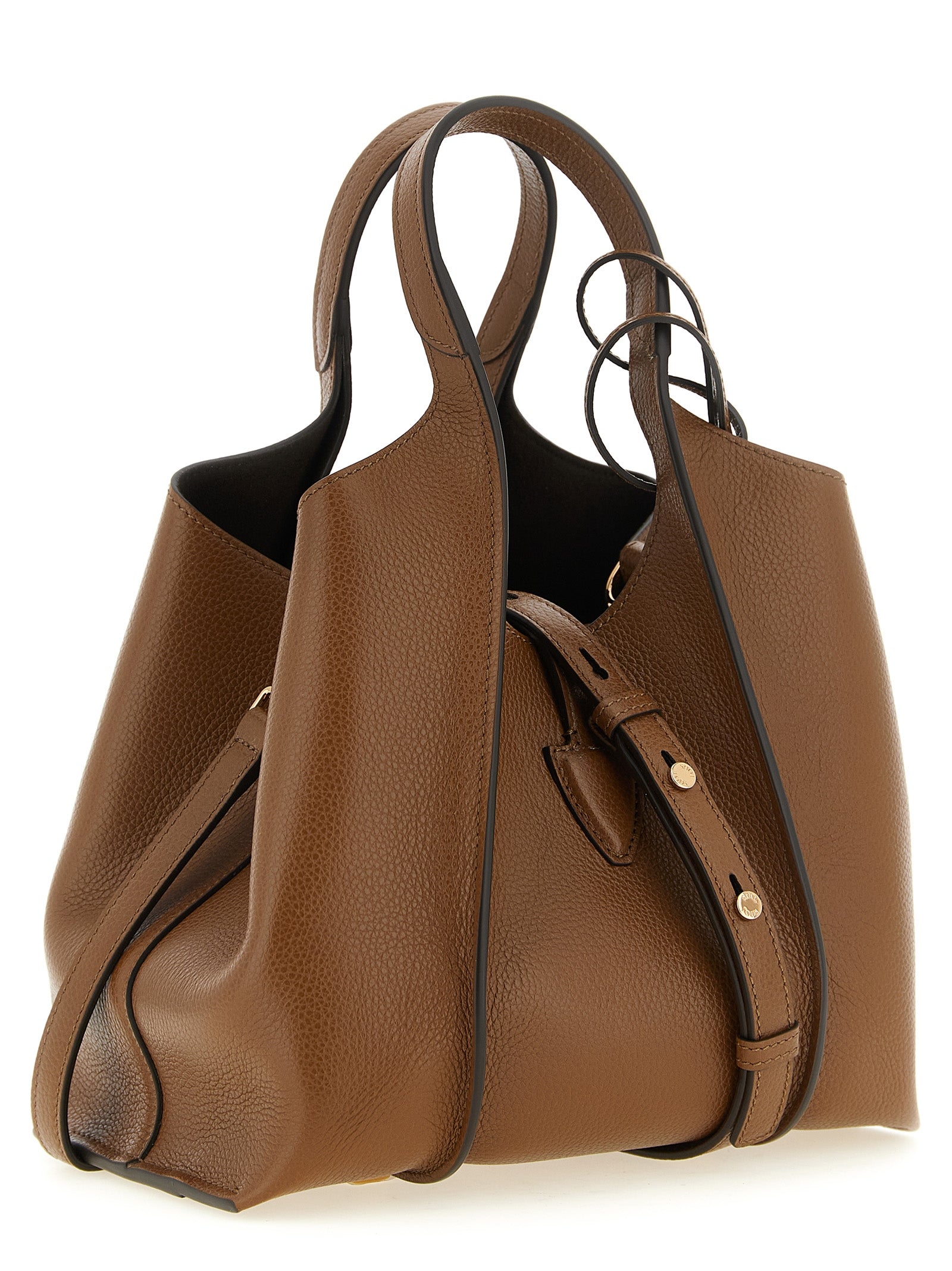 Tod's Brown Calfskin Handbag