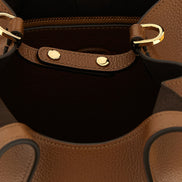 Tod's Brown Calfskin Handbag
