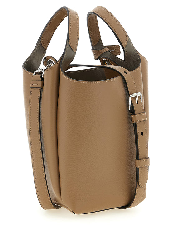 Tod's Brown Calfskin Handbag