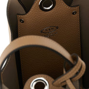 Tod's Brown Calfskin Handbag