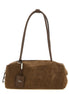 Max Mara Brown Calfskin Shoulder Bag
