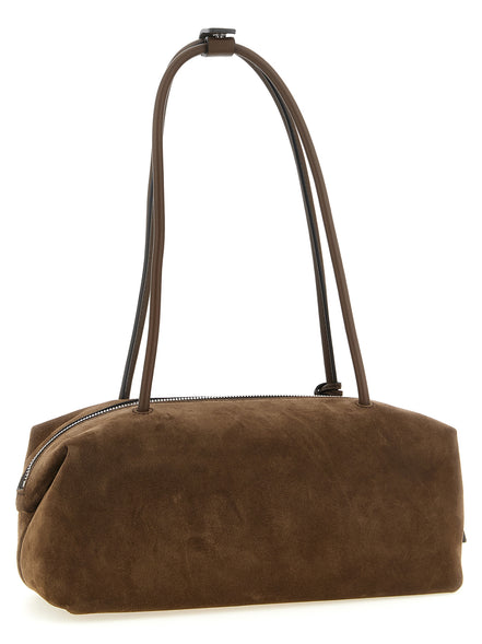 Max Mara Brown Calfskin Shoulder Bag