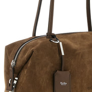 Max Mara Brown Calfskin Shoulder Bag