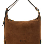 Tod's Brown Calfskin Shoulder Bag