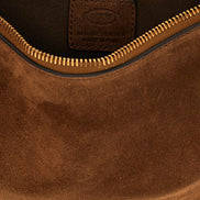 Tod's Brown Calfskin Shoulder Bag