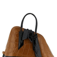Τσάντα The Attico x Sant Ambroeus Brown Leather