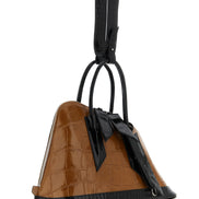 Τσάντα The Attico x Sant Ambroeus Brown Leather