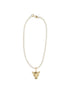 Forte_Forte Gold-Tone Sculpture Pendant Necklace