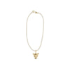 Forte_Forte Gold-Tone Sculpture Pendant Necklace