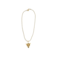 Forte_Forte Gold-Tone Sculpture Pendant Necklace