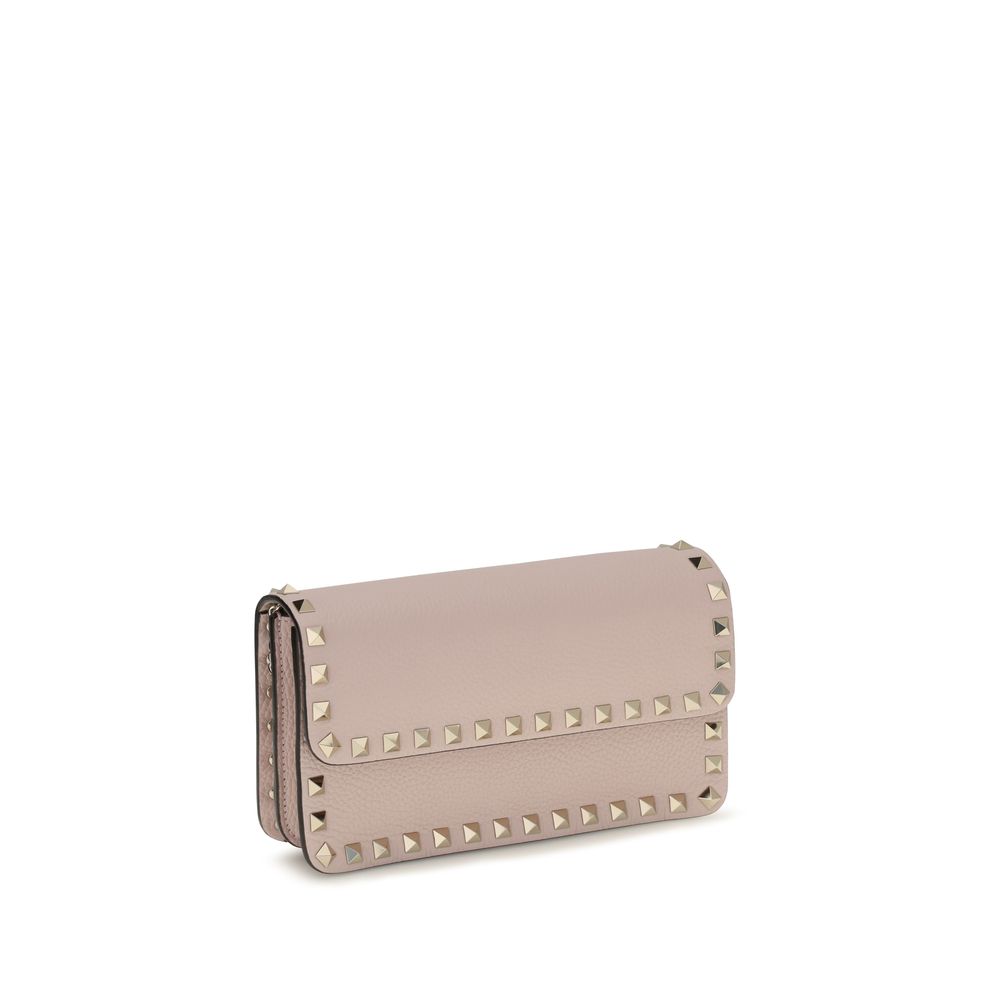 Πορτοφόλι Valentino Garavani Rockstud Chain Multicolor Leather