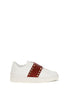 Παπούτσια Valentino Garavani Rockstud Untitled White Calfskin Sneakers