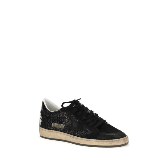 Παπούτσια Golden Goose Black Calf Leather Bos Taurus Low Top Sneakers