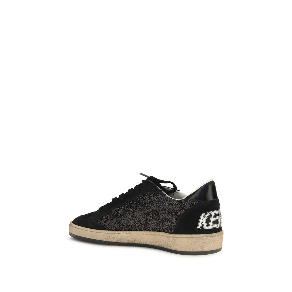 Παπούτσια Golden Goose Black Calf Leather Bos Taurus Low Top Sneakers