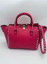 Valentino Garavani Rockstud Leather Satchel Bag