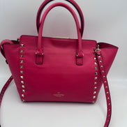 Valentino Garavani Rockstud Leather Satchel Bag