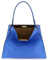 Fendi Blue Calfskin Handbag