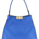 Fendi Blue Calfskin Handbag