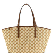 Gucci Brown Cotton Handbag