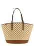Gucci Brown Cotton Handbag