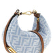 Fendi Blue Cotton Handbag