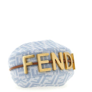 Fendi Blue Cotton Handbag