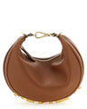 Fendi Brown Calfskin Handbag
