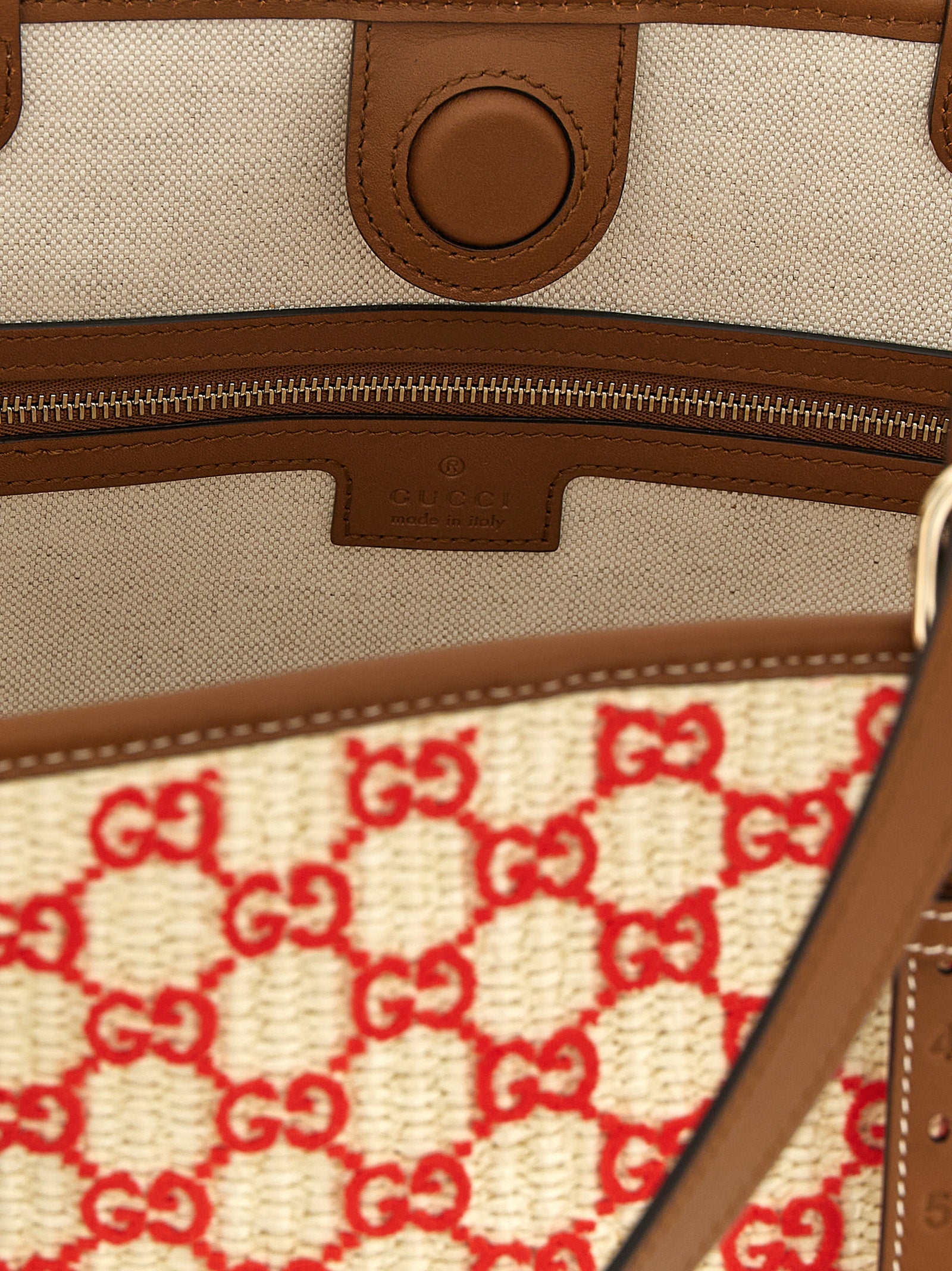 Gucci Multicolor Cotton Handbag