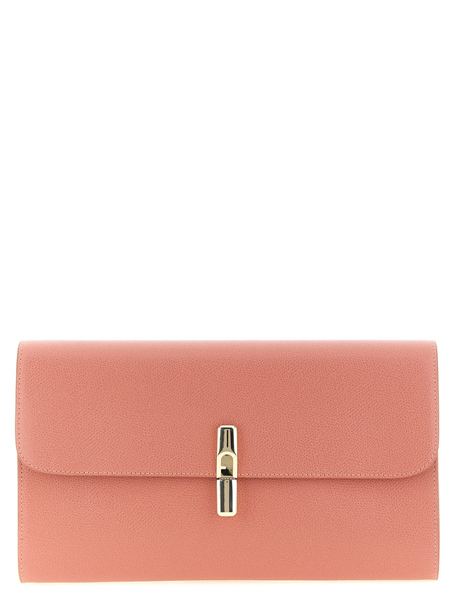 Τσάντα Furla Iride Multicolor Calfskin Clutch