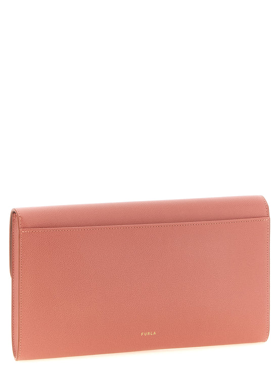 Furla Iride Multicolor Calfskin Clutch Bag