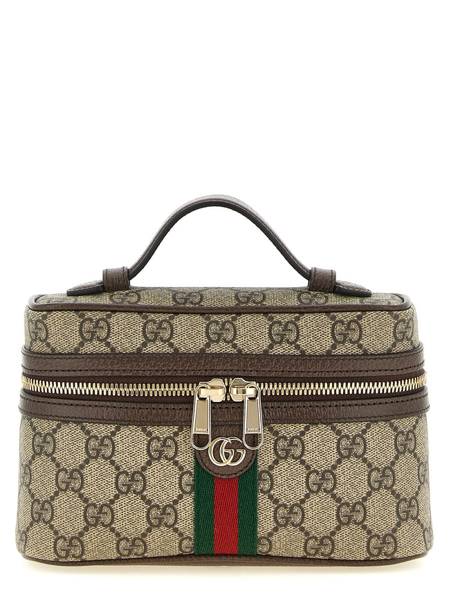 Gucci Beige Polyethylene Crossbody Bag
