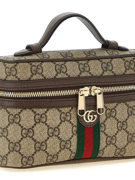 Gucci Beige Polyethylene Crossbody Bag