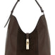 Furla Brown Calfskin Shoulder Bag