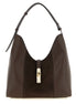 Furla Brown Calfskin Shoulder Bag
