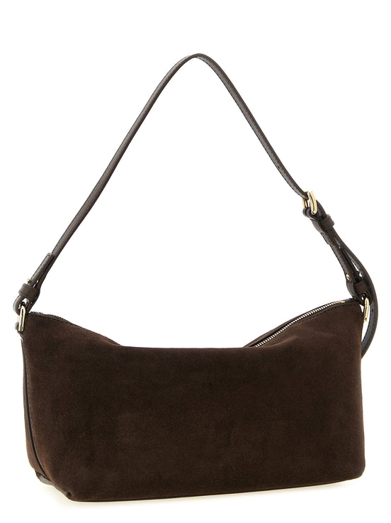 Furla Debby Brown Calfskin Shoulder Bag