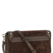 Τσάντα Furla Iride S Brown Suede Crossbody