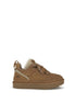 UGG Brown Leather Platform Sneakers