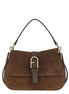 Τσάντα Furla Flow Mini Brown Calfskin Crossbody