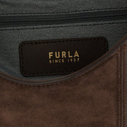 Τσάντα ώμου Furla Goccia S Brown Calfskin