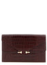 Τσάντα clutch Tom Ford Bordeaux Calfskin