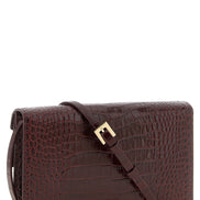 Τσάντα clutch Tom Ford Bordeaux Calfskin
