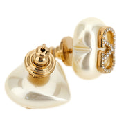 Valentino Garavani Gold Brass Earrings