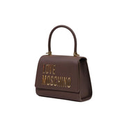 Love Moschino Brown Polyethylene Handbag