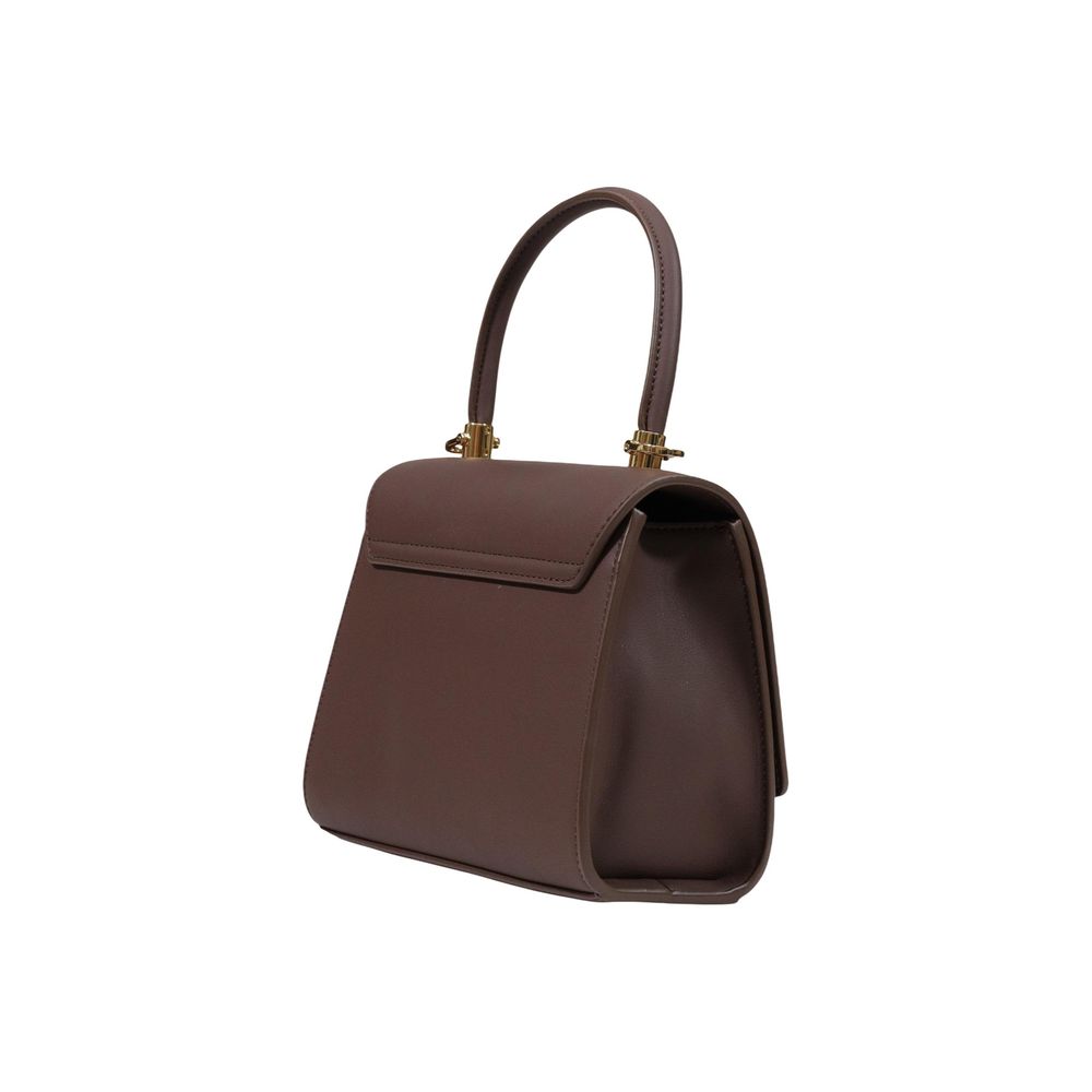 Love Moschino Brown Polyethylene Handbag