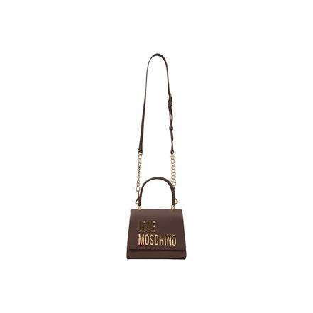 Love Moschino Brown Polyethylene Handbag