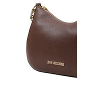 Τσάντα Love Moschino από καφέ πολυαιθυλένιο