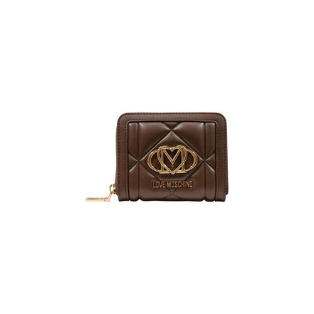 Μικρό πορτοφόλι Love Moschino Brown